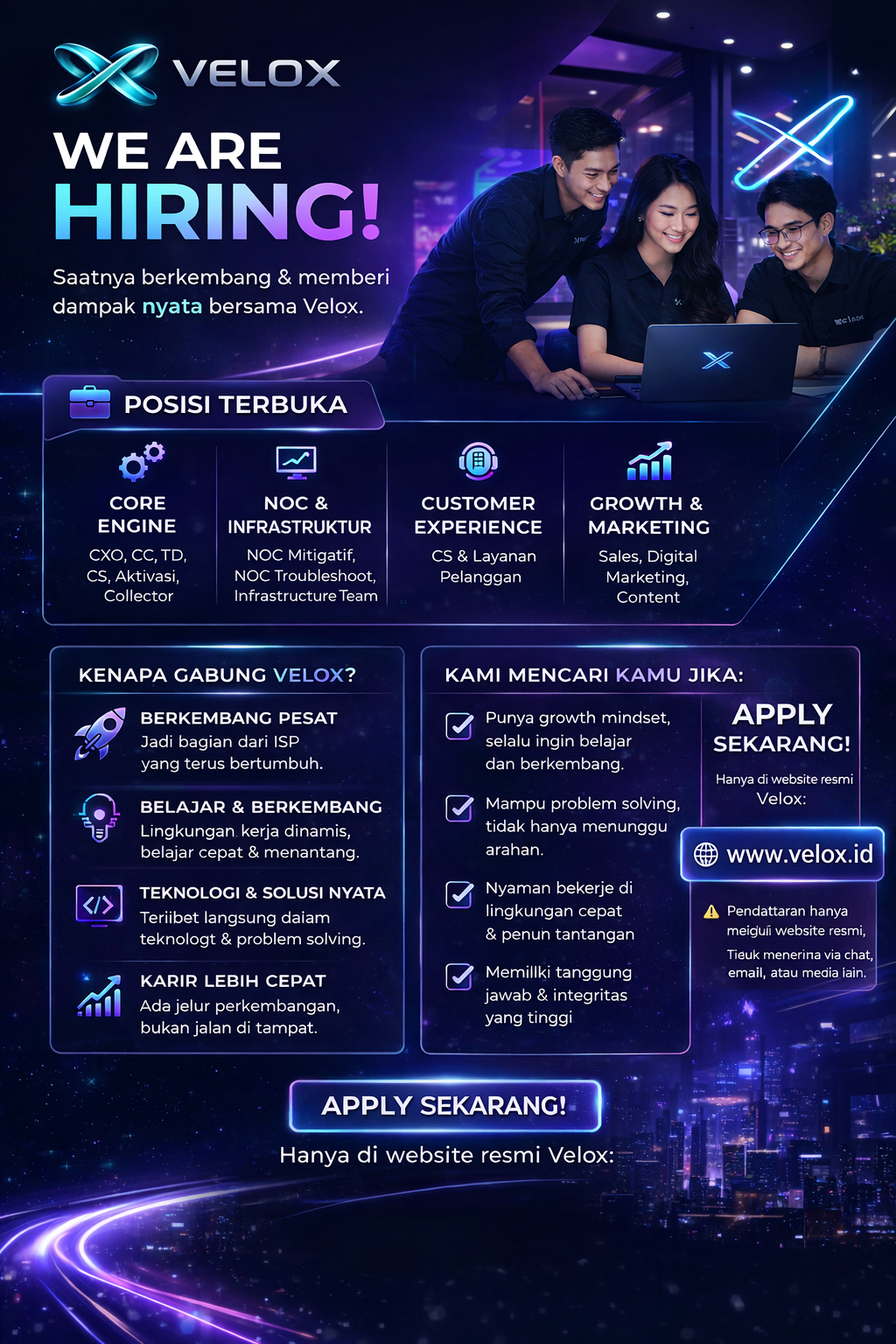Velox Hiring